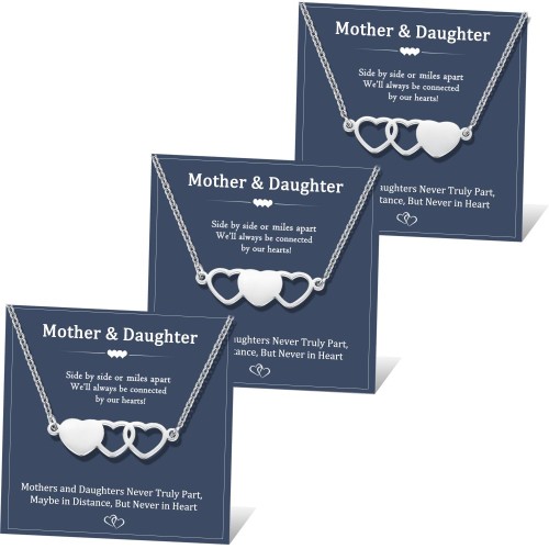 MANVEN Mothers Day Gifts Mother Daughter Necklace Jewelry, Mothers